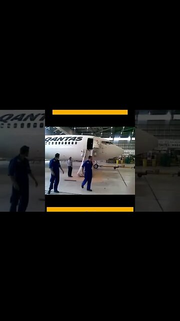 Crazy B737 Escape Slide Test #Aviation #Flying #Pilot