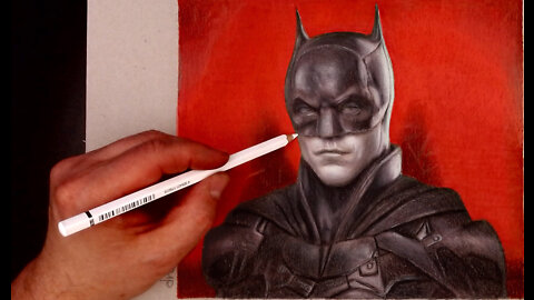 How to draw easy the Batman 2022