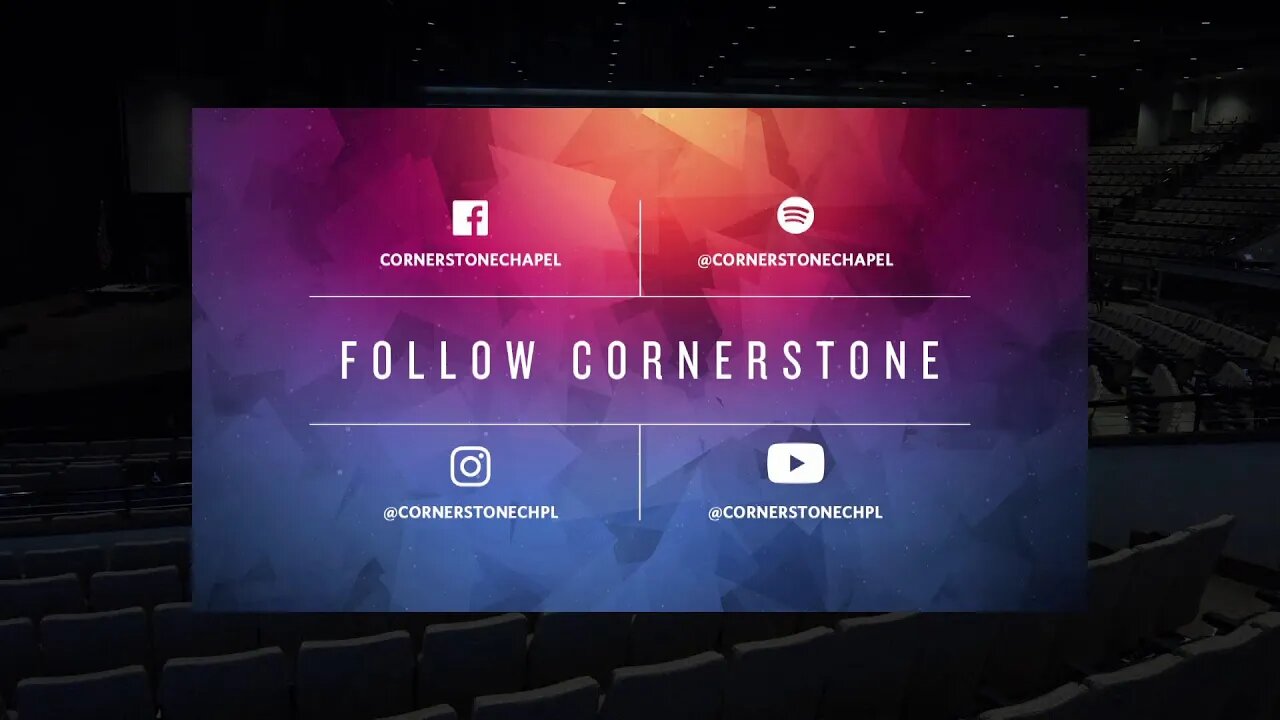 Cornerstone Chapel Leesburg,VA | Español | 11:45 AM