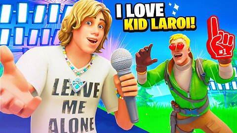 Trolling In The KID LAROI Concert! (Fortnite)