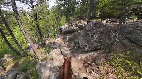 Cajun Horseman Slams RagingLoon into Boulder at Mount Rushmore