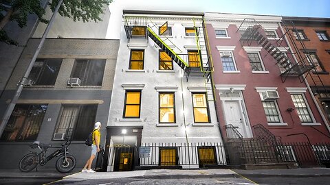 Living In The Weirdest Apartment in NYC…