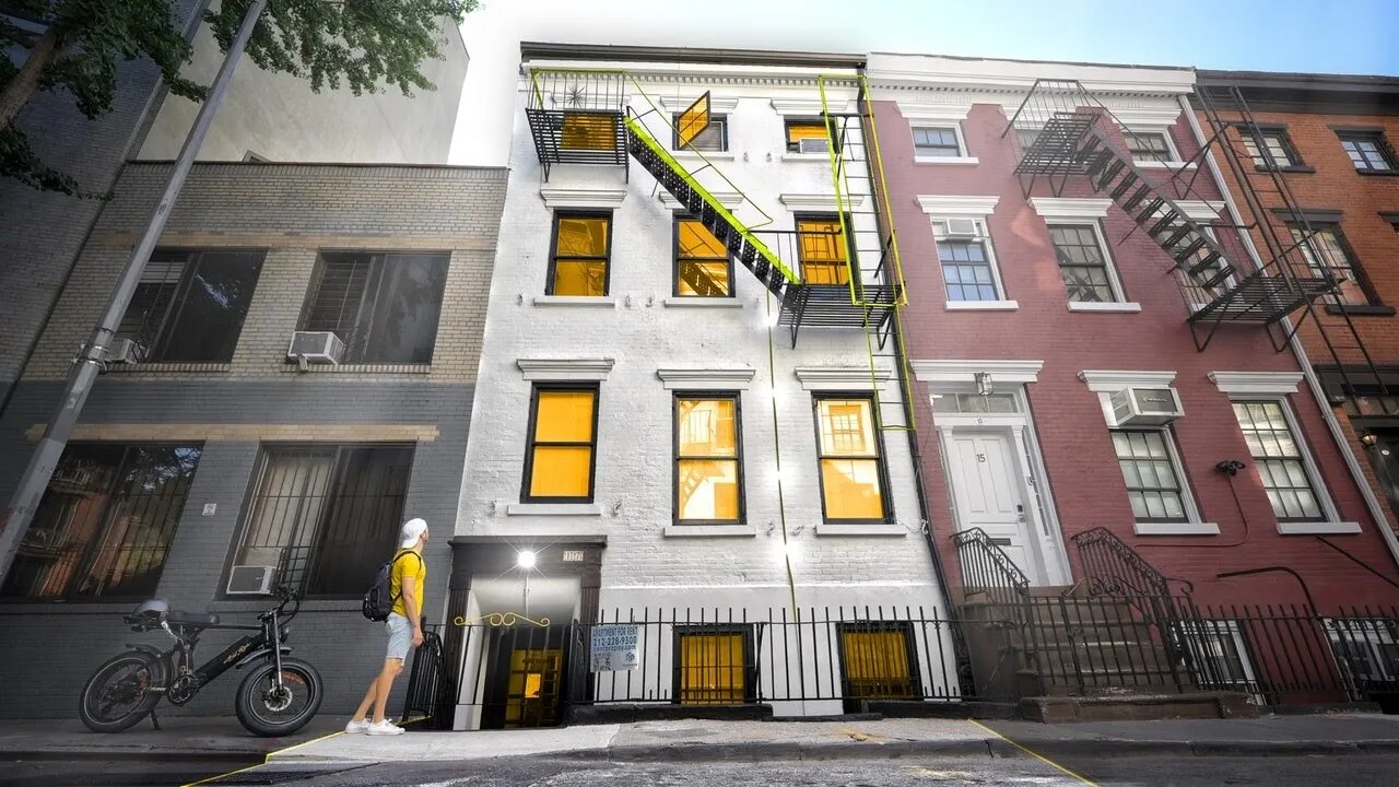 Living In The Weirdest Apartment in NYC…