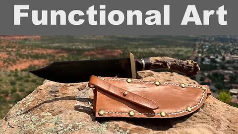 Making a Bowie Knife, Start to Finish