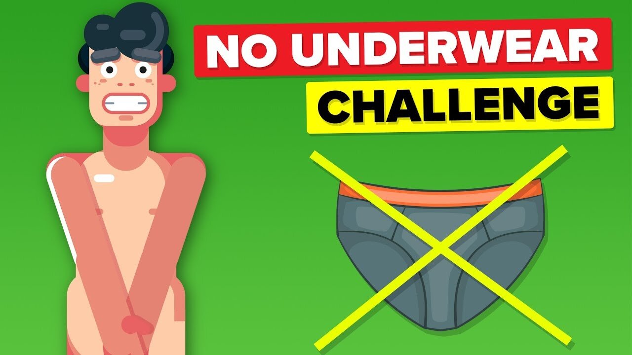 I Didn't Wear Underwear For A Month And This Is What Happened - Funny Challenge