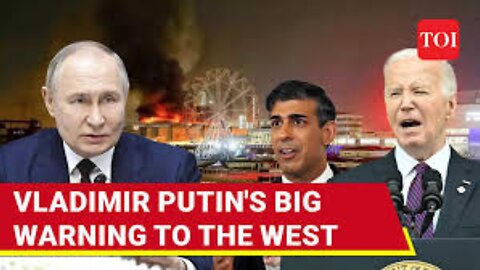 Russian President Putin has sent out a harsh warning to the West