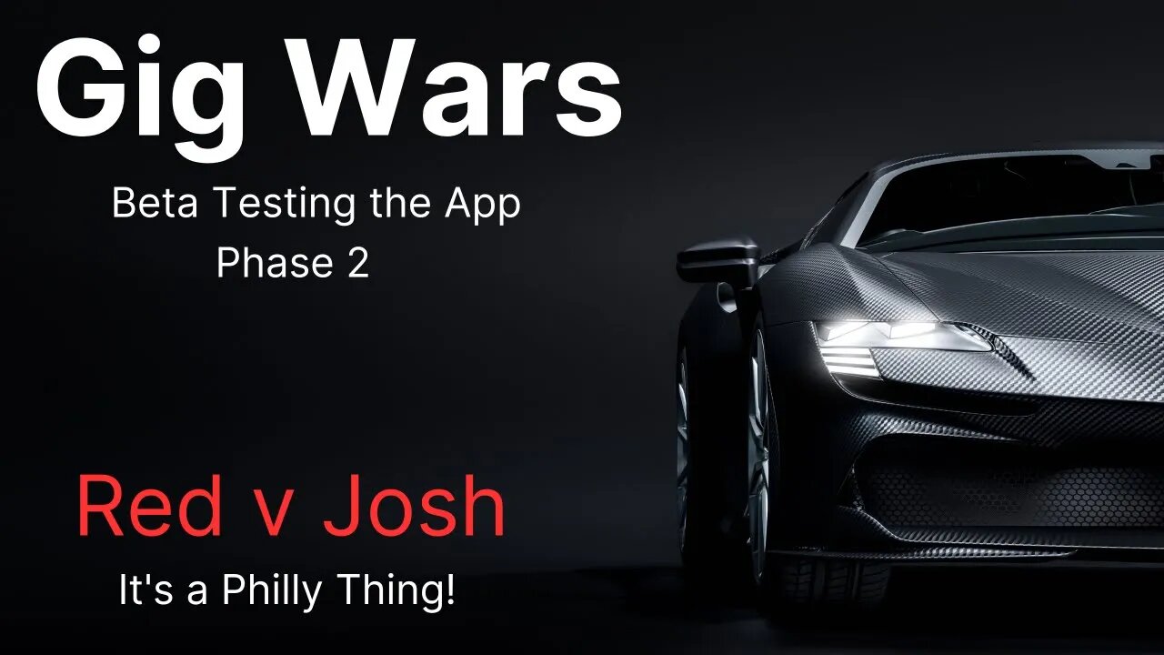 GIG WARS the mobile game for Gig Work Delivery Drivers Coming SOON! Beta Testing Phase 2! Day 3