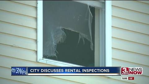 City discusses rental property inspections