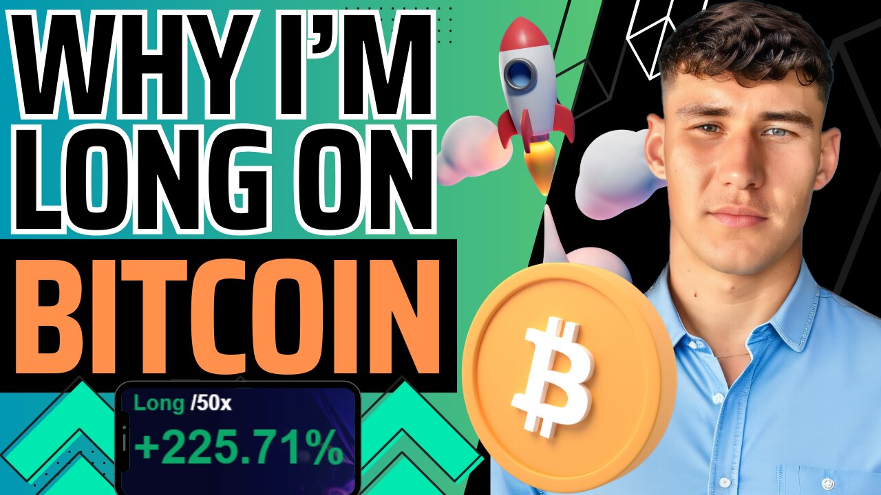 Why I'm Long On Bitcoin [Trade Setup Targets!]📈 🎯