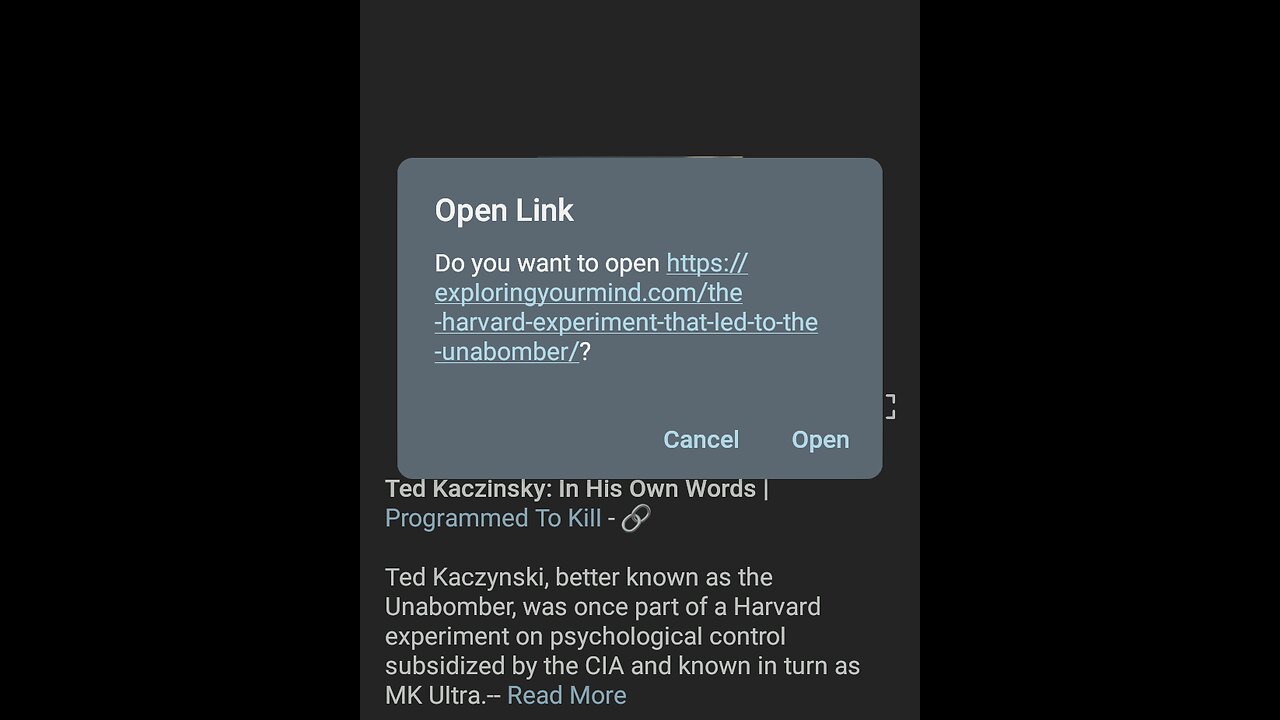 Documentary: Ted Kaczinsky