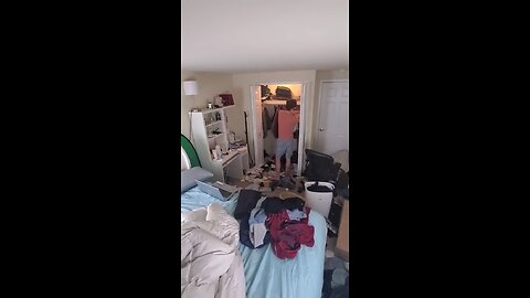 Depression Room Clean Up Timelapse
