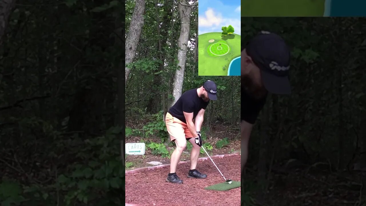 Hole 13 - Old Brickyard #Shorts #Golf #GarminR10 #Golfing #Golfer #GolfSwing #SimGolf #YoutubeShorts