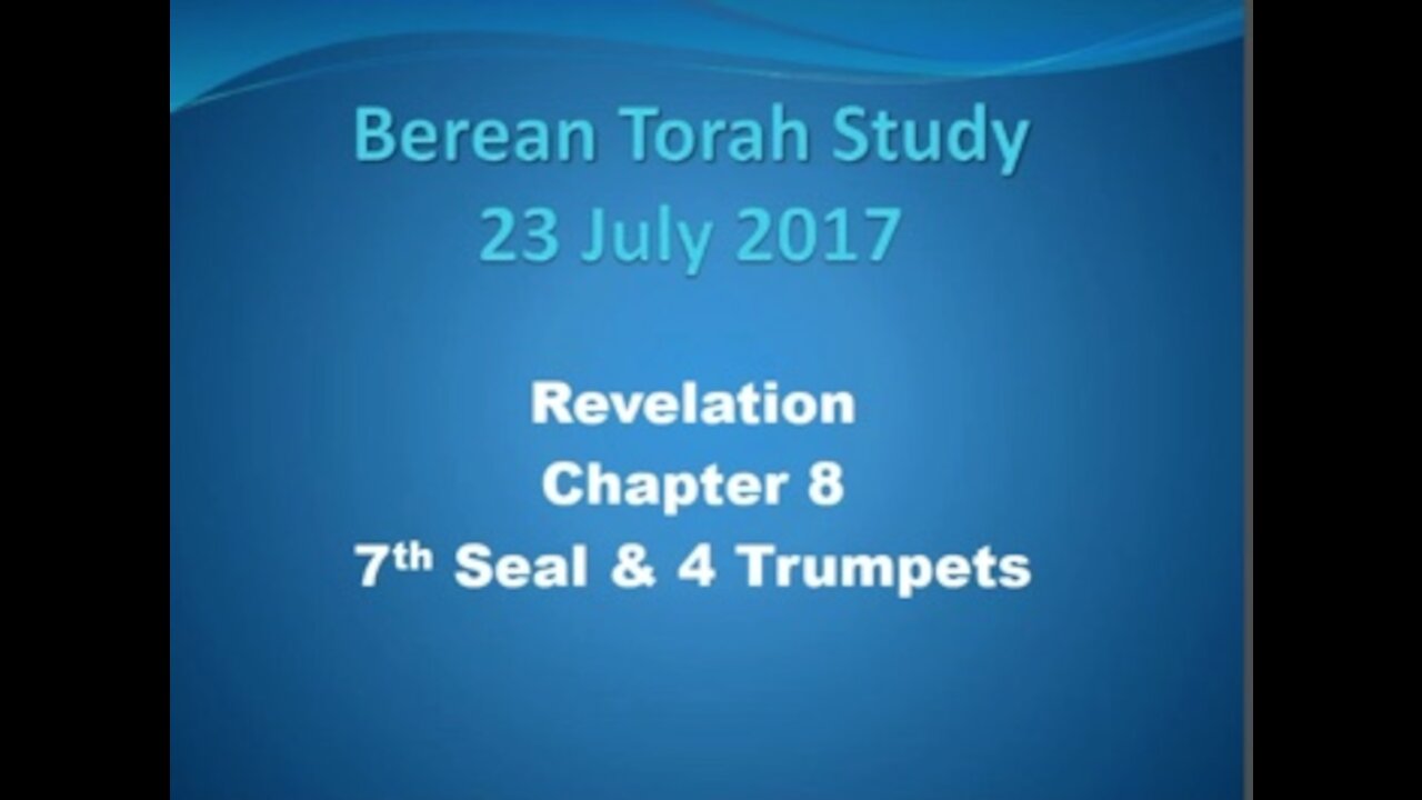 Rev 8 7th seal and five trumpets