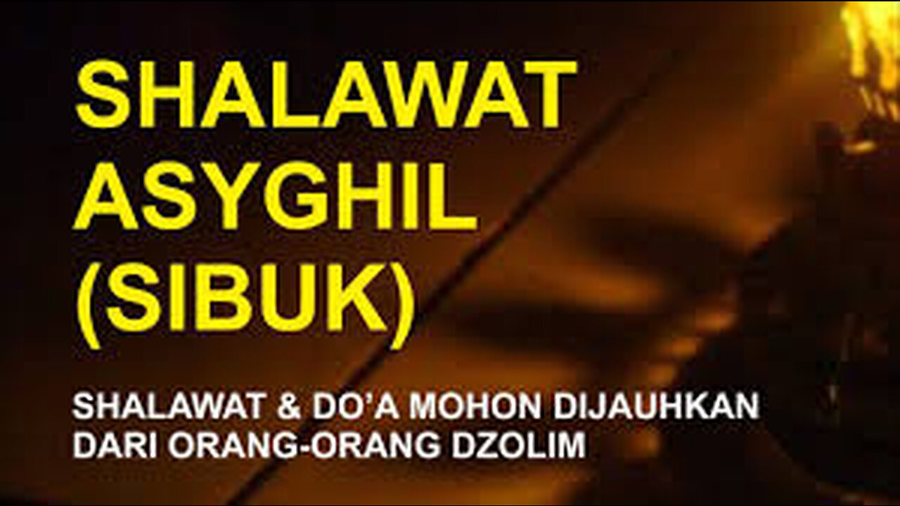 #SHOLAWAt ASYGIL