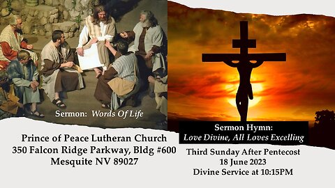 Part 2: Third Sunday After Pentecost Divine Service
