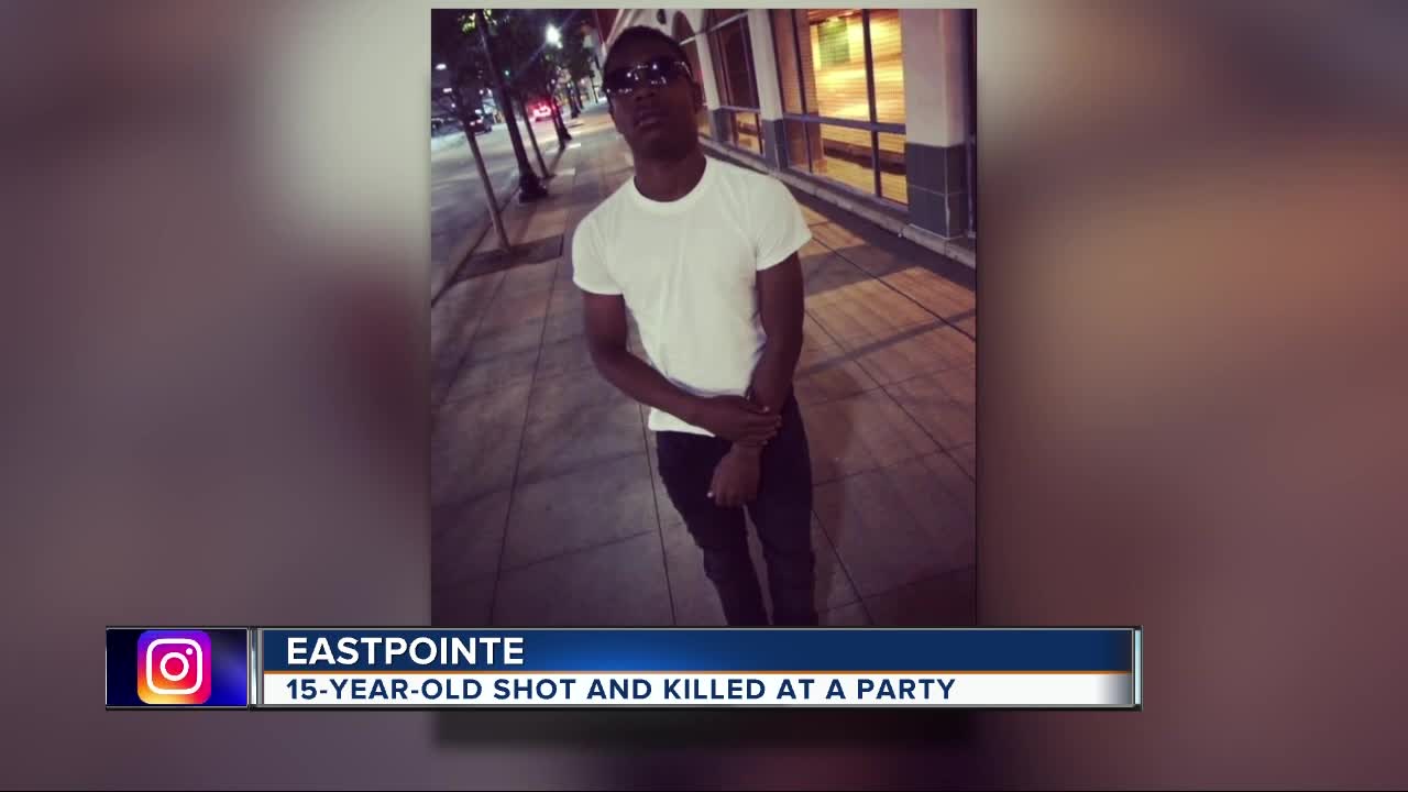 Father of 15-year-old killed outside party in Eastpointe pleads for suspect to turn self in