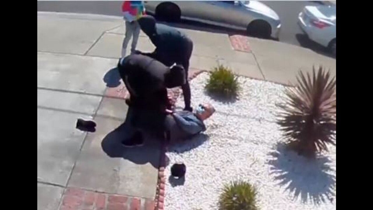 Teens Seen Laughing in Video After Attacking 80-Year-Old Asian Man