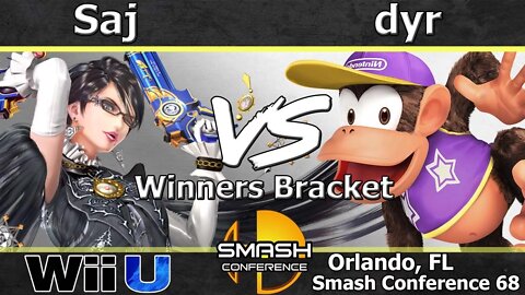 7S|Saj (Bayonetta) vs. MVG|dyr (Diddy Kong) - Wii U Winner's Bracket - SC:68