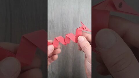 Origami papaer chinese dragon with Ski #shorts #origami #origamieasy #diy #paper #dragon