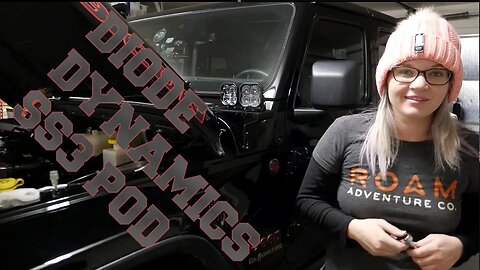 Diode Dynamics SS3 POD LED's on Jeep Gladiator