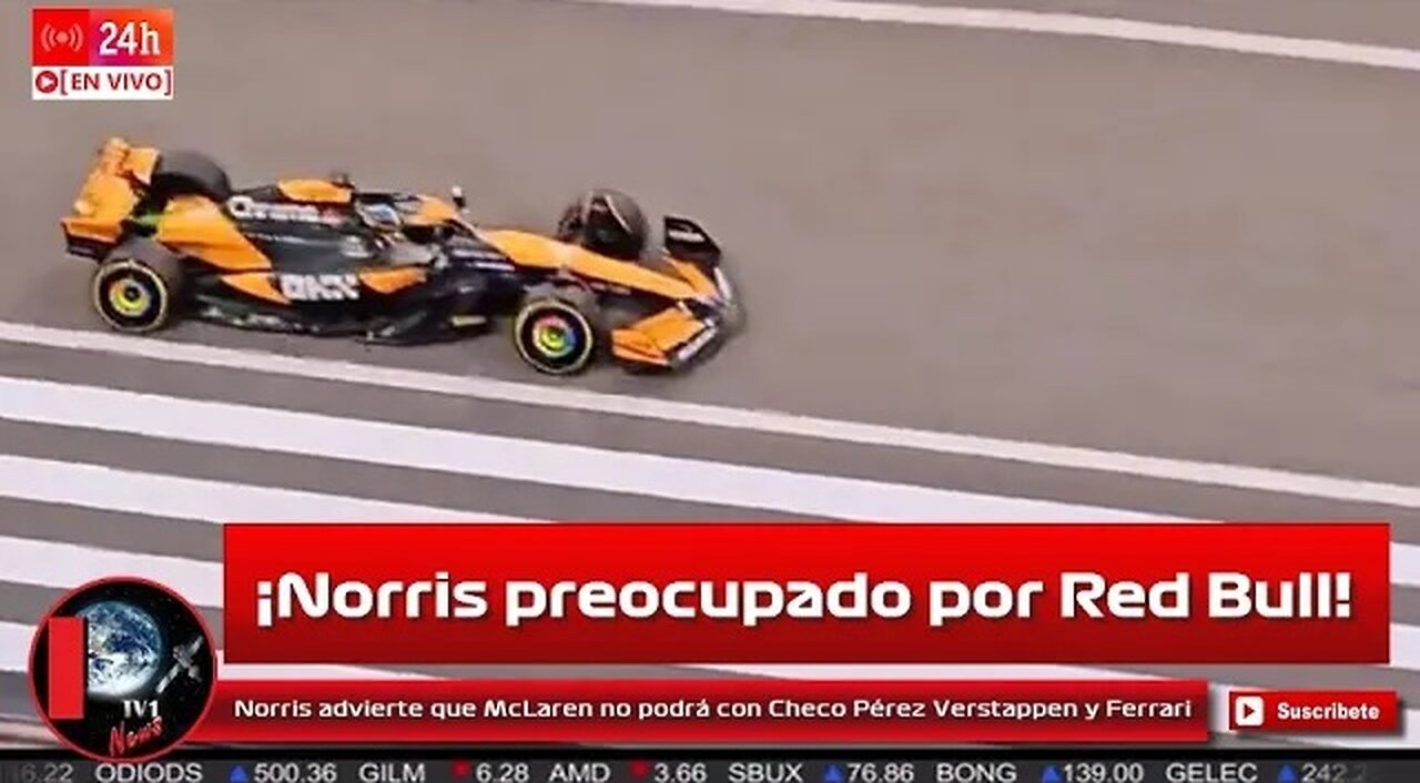 Norris advierte que McLaren no podrá con Checo Pérez Verstappen y Ferrari F1 2024