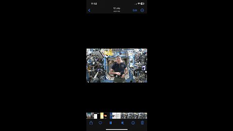 Expedition 69 Astronaut steve bowen tlak with WCVB- TV boston