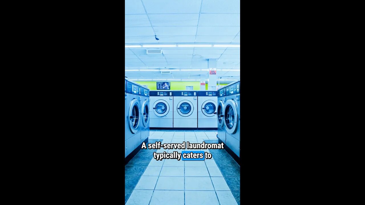 🤔 Do you wonder who potential laundromat customers are? #shorts