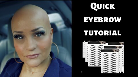 Temporary Eyebrow Tattoo Tutorial