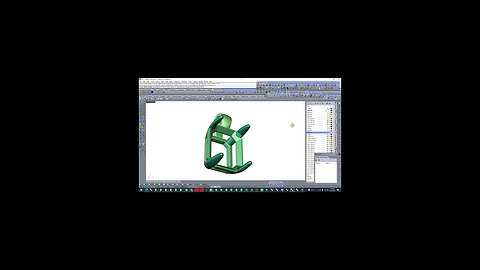 Emerald Cut Gemstone Gold Pendant CAD Design-JCNP-05