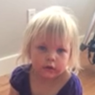 Toddler Girl Doesn't Understand What Is Cute And What Is NOT Cute