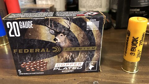 Federal Premium 20 Gauge 20 Pellet Copper Plated 3 Buck - Breakdown