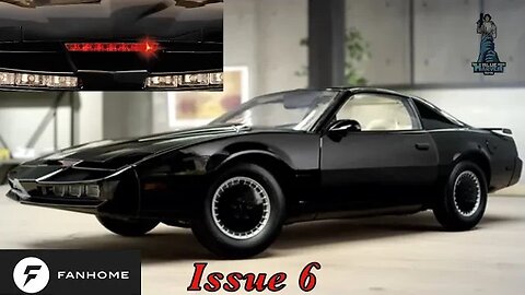 MODEL BUILDING KNIGHT RIDER K.I.T.T. ISSUE 6 #fanhome #knightrider