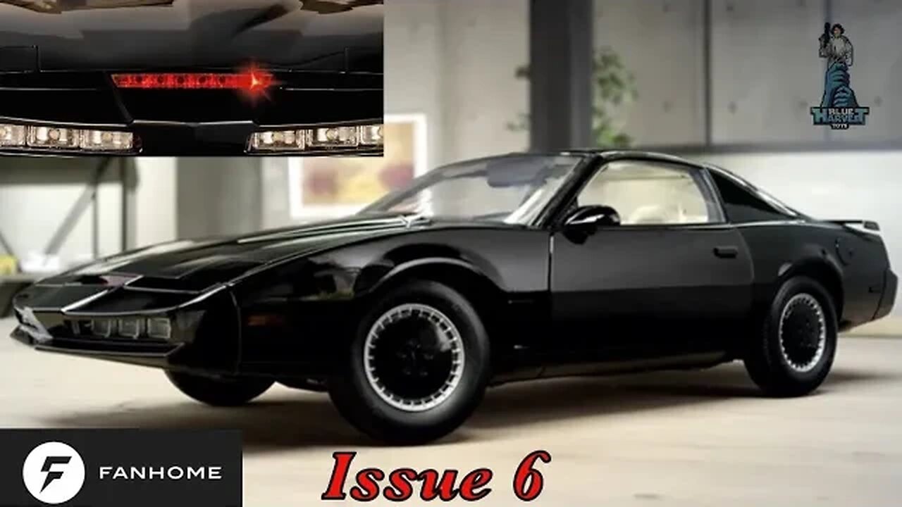 MODEL BUILDING KNIGHT RIDER K.I.T.T. ISSUE 6 #fanhome #knightrider
