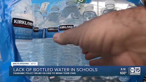 Lack of bottled water in Arizona schools