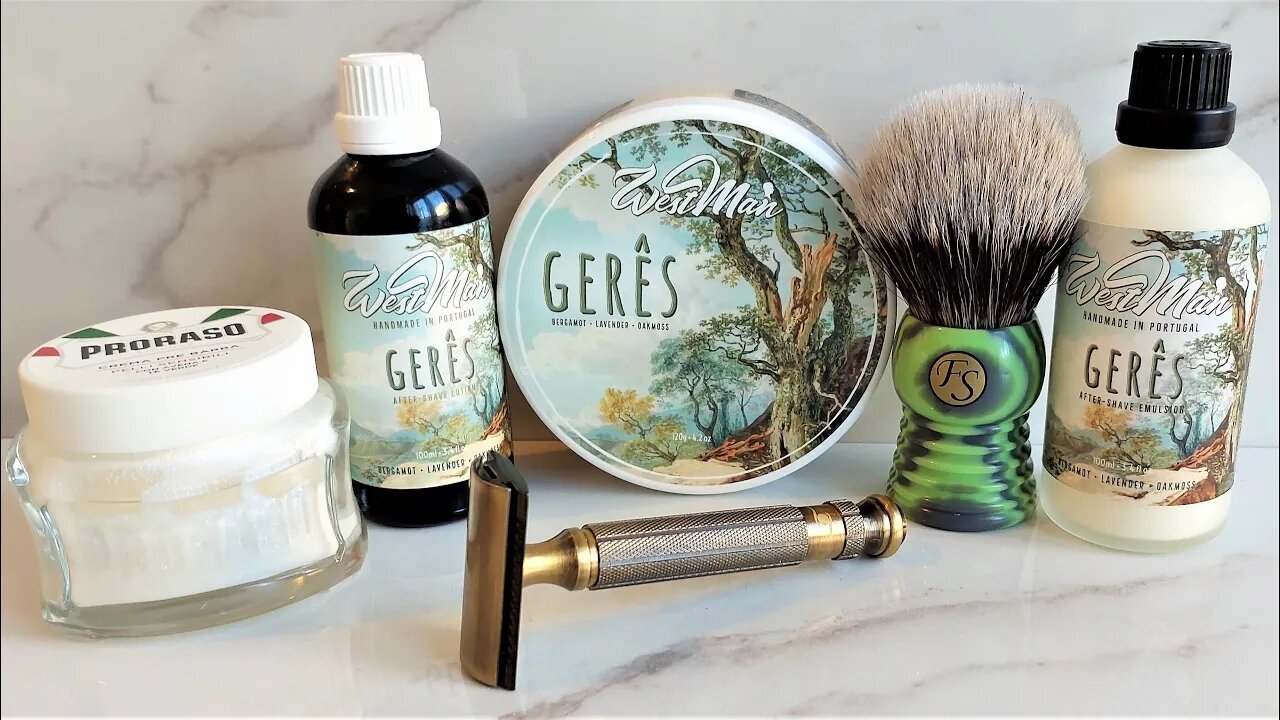 West Man Gerês Set first try, Pearl brass with Feather