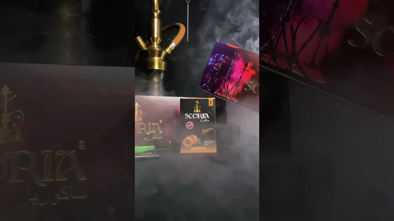 #shorts Scoria Peach Hookah Flavour || Myscoria.in || #trending #hookahtime #hookahflavour #viral