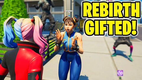 I Met Rebirth Harley Quinn in Party Royale...