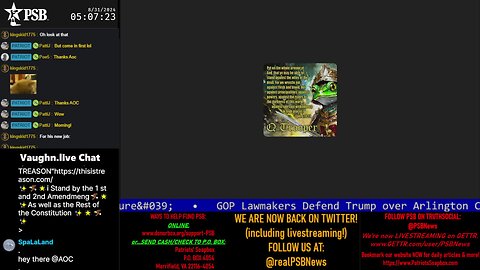 2024-08-31 05:00 EDT - Patriots Rising: with Q Trooper & Majjik