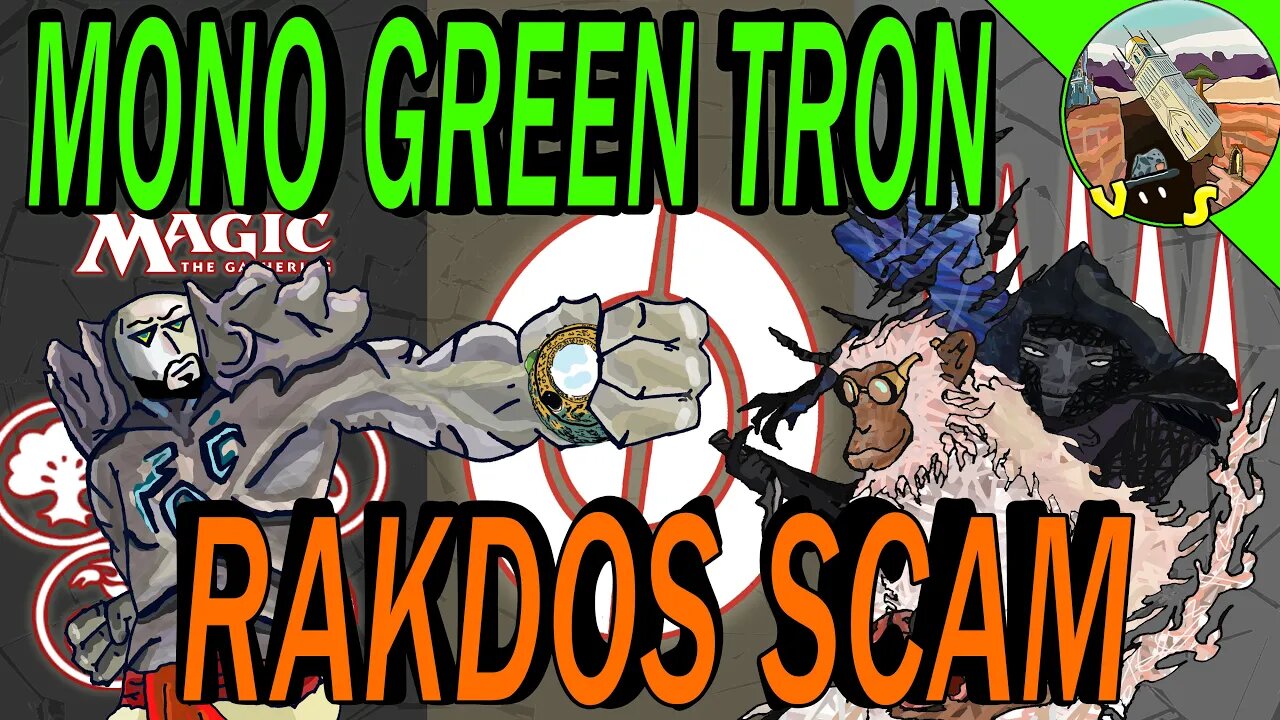 Mono Green Tron VS Rakdos Scam|That Next Play is So Telling!|MTGO Modern League Match