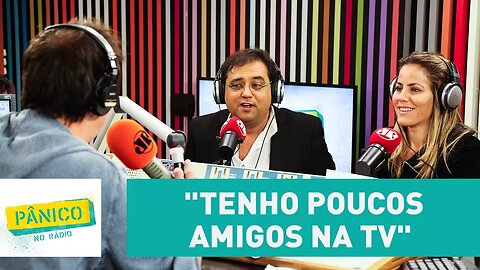 "Tenho poucos amigos na TV", afirma Geraldo Luís sobre rivalidade com Faro