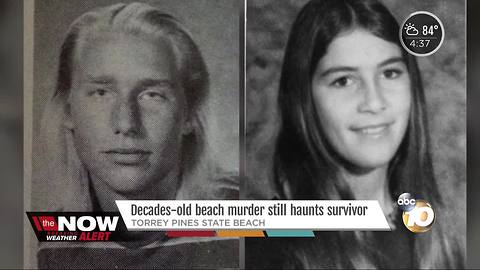 Decades-old beach murder haunts survivor