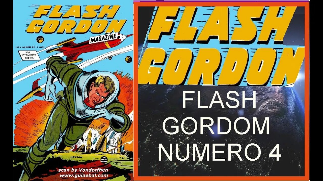 FLASH GORDON NUMERO 04 #museudogibi #gibi #quadrinhos #comics #historieta