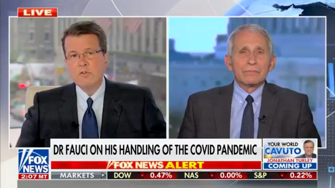 Fauci lies about shutting down