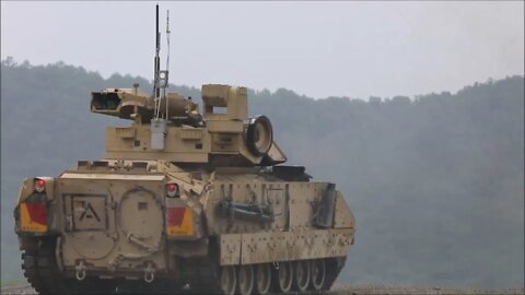 M2A3 Bradley Fighting Vehicle Gunnery #Shorts