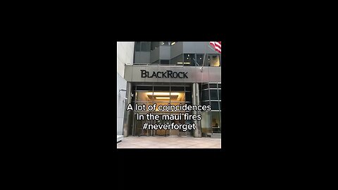 Maui fires & Blackrock