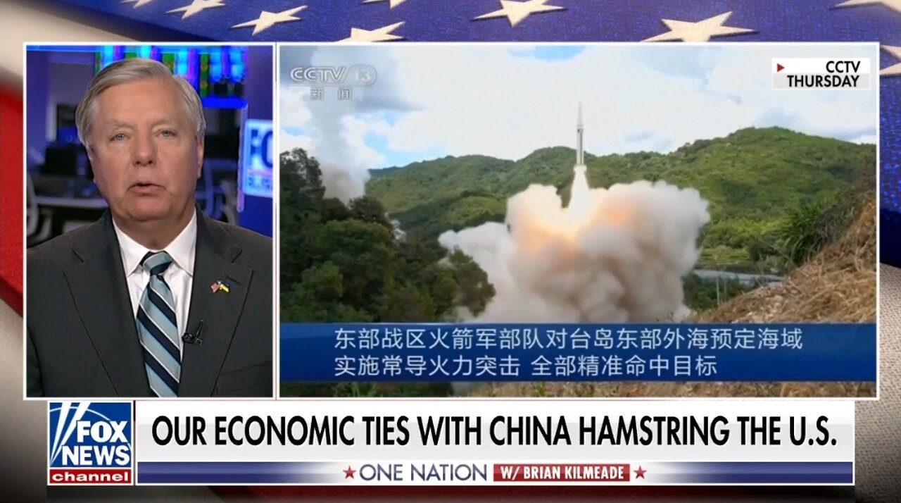 Sen Graham: China Is Flexing Because Biden Admin Is Dumb & Weak