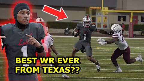 5 STAR MICAH HUDSON GOES OFF FOR 3TD'S!! #14 Lake Belton vs Killeen