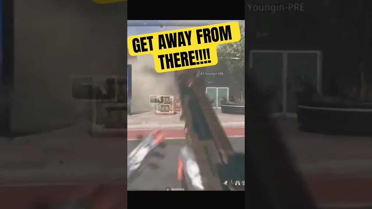 GET AWAY FROM THERE!!!!! #resurgence #warzone2 #callofduty #shorts