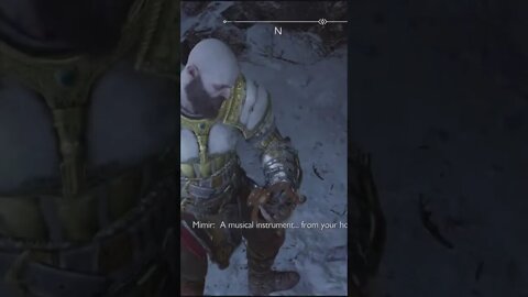 Brother, Care To Play Some Sick Beats? #godofwarragnarok #gaming #shorts