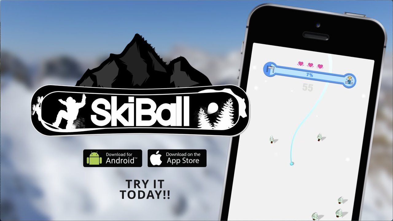 SkiBall Ads